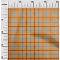 thumbnail image 1 of oneOone Georgette Viscose Fabric Madras Check Printed Craft Fabric BTY 42 Inch Wide, 1 of 4