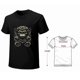 thumbnail image 4 of Yellow Line Monkey T-shirt Cartoon T-shirt Funny Short Sleeve Unisex Tees Retro shirt, 4 of 5