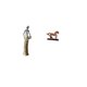 thumbnail image 5 of Figura de escritorio,Artesanía de escritorio con figuras africanas coleccionables,Figura de caballo,Escultura de caballo en miniatura coleccionable,Estatua de animal de adorno de caballo de, 5 of 8