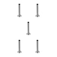 thumbnail image 2 of Kearding Tope de puerta de acero inoxidable moderno para cualquier habitación Tope de puerta de baño portátil plateado 15cm 1 Type2 NO2, 2 of 6