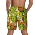 thumbnail image 4 of Daiia Tropical Summer Fruit Mens Swim Trunks Swim Shorts Quick Dry Swim Shorts with Mesh Lining Pockets-XX-Large, 4 of 9