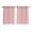 Pink, variant on Pink Beige Striped Kitchen Curtains 63 Inch Length, Modern Farmhouse Retro Lines Grommet Top Bedroom Living Room Curtains, Light Filtering Cafe Curtain Drapes 2 Panels Set 84''x63''