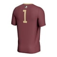 thumbnail image 3 of Youth GameDay Greats #1 Garnet Florida State Seminoles Lightweight Soccer Jersey, 3 of 3
