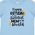 thumbnail image 4 of Inktastic Happy Birthday to the Sweetest Mom in the World Girls Baby T-Shirt, 4 of 5