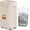 Ivory, variant on Rolling Laundry Basket with Wheels,75L Large Collapsible Laundry Hamper with Removable Wash Bag Space for Corner Dorms, Grey