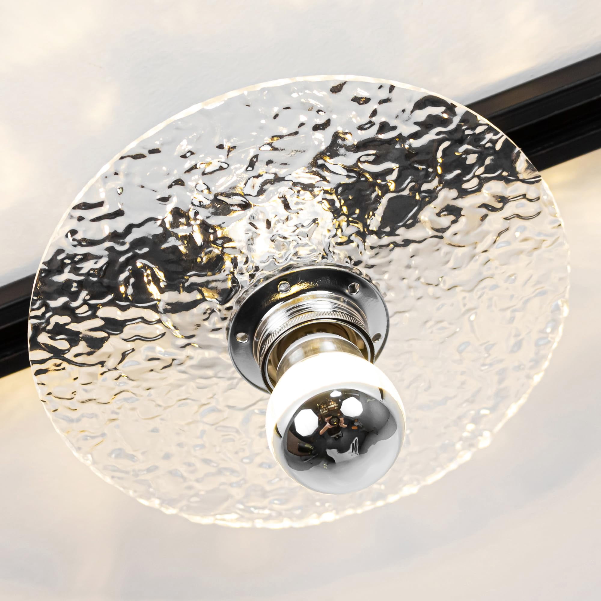 Kiven L-Type Track Lighting Pendants,3 Pack L Track Pendant Lights with Anti-Glare Bulb,Farmhouse Track Lighting Fixture for Kitchen Cafe Hallway, E26 Socket