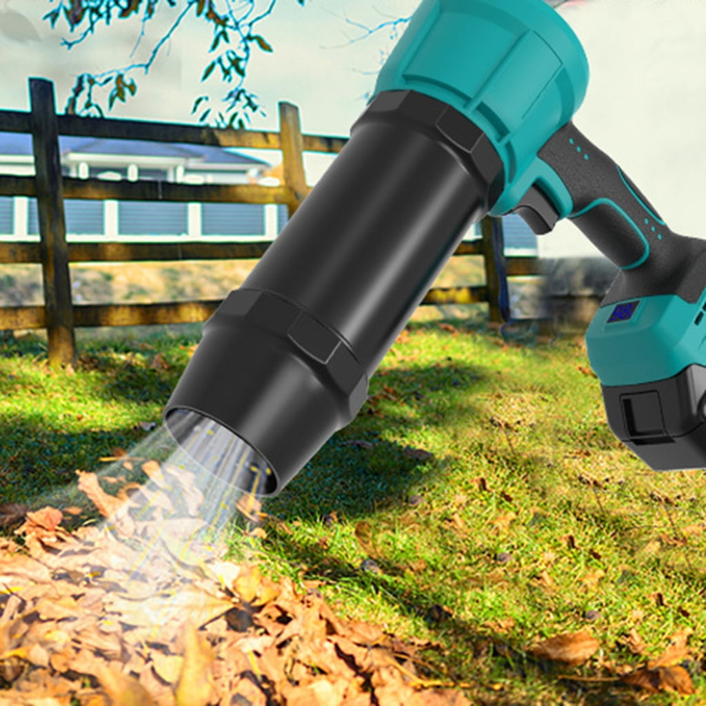 PatungKu 600000RPM Cordless Leaf Blower Stainless Steel Body 700G Power Extended Nozzle For Grass Debris