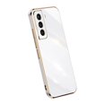thumbnail image 1 of Funda de teléfono con marco cuadrado chapado para Samsung S21 Ultra S23 S22 S21 Plus s21 funda para Galaxy S 21 S20 FE funda de silicona suave Tan Jianjun unisex, 1 of 2