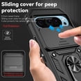 thumbnail image 5 of Fashion Case with Holder Stander Kickstand Drop Resistant Shockproof Case For Google Pixel 9 Pro (6.3inch) /  For Google Pixel9 (6.3inch), 5 of 9