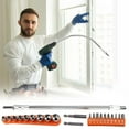 thumbnail image 3 of RKZDSR Flexible 360-Degree Screwdriver Extension Kit with Hexagonal Shank, Universal Bit Holder, and Drill for Any Angle, 3 of 5