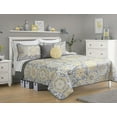 thumbnail image 1 of Safdie & Co. 3-piece Modern Polyester Jensen King Quilt Set in Multi-Color, 1 of 2