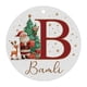 thumbnail image 2 of Adornos navideños, 26 letras, adornos colgantes para árbol de Navidad, adornos navideños personalizados, adornos navideños DIY, decoración navideña, decoración colgante para árbol de Navidad, artículo, 2 of 5