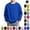 Royal Blue, variant on YOUYEDIAN Boys Oversized Sweatshirts Kids Fashion Long Sleeve Crewneck Fleece Pullover Tops