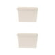 thumbnail image 1 of Toystoory Portalápices Caja de tiza Contenedores de almacenamiento Contenedor de almacenamiento para sala de reuniones Oficina Aula Caja de tiza blanco Caja de tiza 2Conjunto, 1 of 6