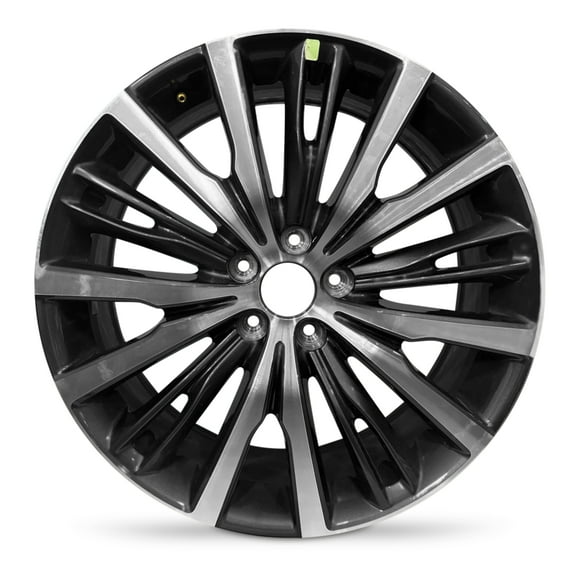 For 2022-2025 Infiniti QX60 20 Inch Machined Charcoal Alloy - Genuine OEM Take-Off Rim - Road Ready SUV Wheel