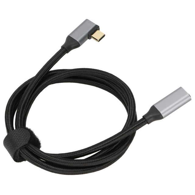 Câble d'Extension H KUSBC, 4k 100W PD 5A Angle Droit Coude Type C Rallonge H K Type C Rallonge