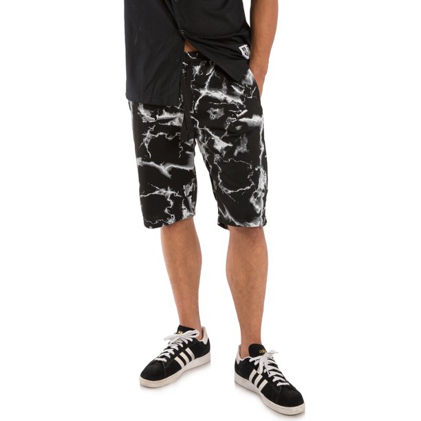shorts over joggers