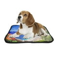 thumbnail image 2 of PKQWTM Positano Coast Amalfi Italy Pet Dog Cat Bed Pee Pads Mat Cushion Potty Dogsblankets Crate Bed Kennel 28x36 inch, 2 of 3