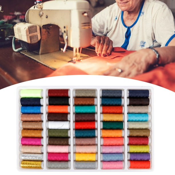 Octpeak Sewing Thread, Thread Machine Cord Sewing Machine Thread, Polyester 50pcs For Machine Hand Stitching