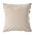 thumbnail image 6 of Ox Bay 20" x 20" Cream/Gray Shag Stripe Cotton Adult Decorative Throw Pillow Cover, 6 of 9