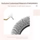 thumbnail image 2 of NAGARAKU Doble Puntas 4D W Forma Extensiones De Pestañas Blister Premade Fans 12 Líneas/Tray, 2 of 3