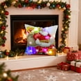 thumbnail image 4 of Hometravel Christmas LED Pillows with Lights, Flashing and Steady Two Mode Switching, Printed Sofa Cushions with Battery Operated LED Effects, 4 of 6