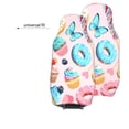 thumbnail image 6 of Xecao Cupcakes and Donuts Print Car Seat Cover in That Fits Most Cars, Vans, SUVs, and Trucks., 6 of 7