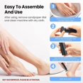 thumbnail image 5 of Electric Callus Remover for Feet, Black, 5 of 5