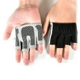 thumbnail image 6 of Yokua Women Fitness Gloves Four Finger Yoga Grip Gloves Half Finger Pilates Gloves, 6 of 12