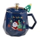 thumbnail image 2 of Taza de café navideña, taza de cerámica para café, leche, taza para beber, vajilla ligera azul, 2 of 9