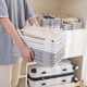 thumbnail image 4 of 3PC Clothes Folding Board for Storage,Multifunctional Laundry Folder Organizer,Space Saving Closet and Drawer Organization,Sweater Shirt Pants Garment Compact Neat Folding Tool,Home Travel Essentials, 4 of 5