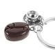 thumbnail image 3 of unbranded 10Ud Llaveros De Café Metalicos Para Con Charms De Y Grano Para Y Regalo, 3 of 6