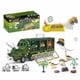thumbnail image 2 of Coche de dinosaurio coche de transporte de dinosaurio modelo de camión de dinosaurio juguete de coche de transporte de dinosaurio con luces intermitentes para niños y niños ANGGREK Otros, 2 of 8