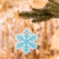 thumbnail image 1 of Xihbxyly Oferta Del Dia Decoración Navideña Colgante Decoración Navideña Fiesta de Año Nuevo Decoración Navideña Árbol de Navidad Copo de Nieve Colgante Tarjeta de Celebración Navideña, 1 of 6