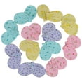 thumbnail image 4 of ToBeInStyles Pack of 12 Newborn Infant Baby Ultra-Soft Cotton Anti-Scratch Mitten Gloves - Floral Pastel, 4 of 7
