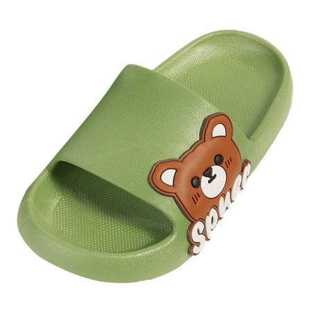 

Bear Children Slippers Cute Cartoon Beach Pool Slippers For Kids Design Non Slip Boys Girls Summer Shoes Kids Slippers Girls Size 1