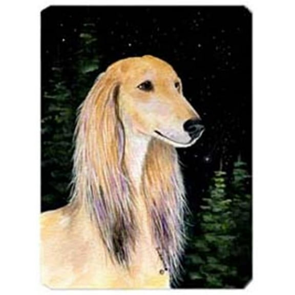 Starry Night Saluki Mouse Pad