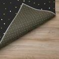 thumbnail image 3 of Cozy Winter ACW41 Black Washable 3 ft x 5 ft Rug, 3 of 6