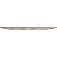 thumbnail image 3 of 18"OD x 6 1/4"ID x 3/8"T Blume Wood Fretwork Pierced Ceiling Medallion, Hickory, 3 of 3