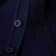 thumbnail image 4 of Odeerbi Niños Punto Suéter V Cuello Chaleco Botón Delantero Sin Mangas Cardigan Chaleco Uniforme de La Escuela, 4 of 7