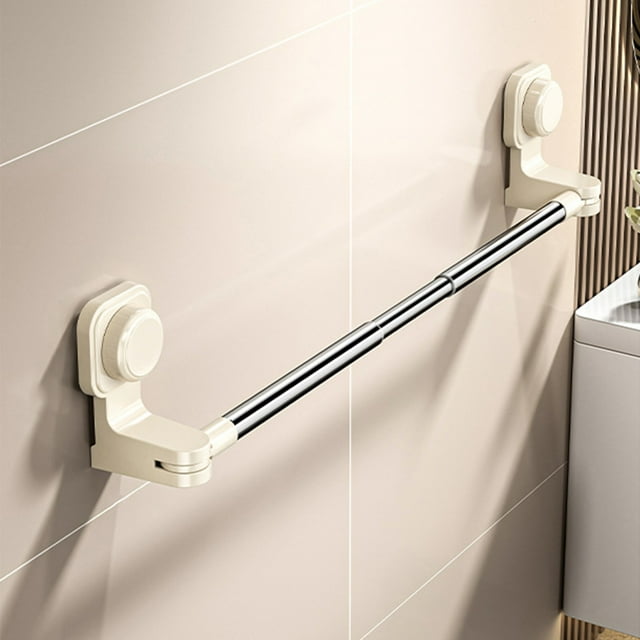 Towel Rack Suction Cup Strong Punch-free Bathroom Towel Rack Wall Hanging Bathroom Shelf