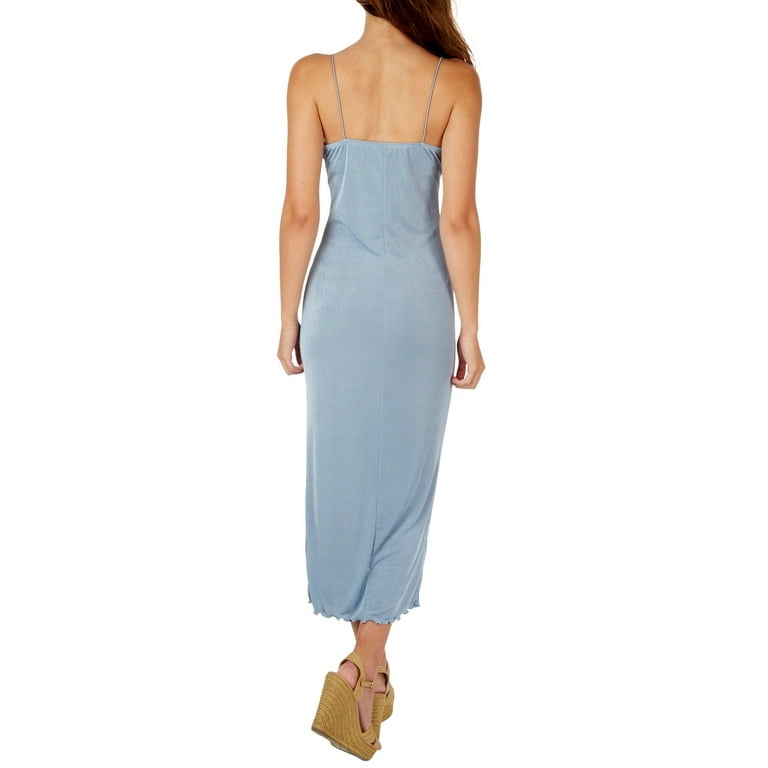 Powder blue slip dress cheap