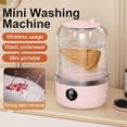 thumbnail image 5 of HuiXinOu Portable Mini Washing Machine, 1L Compact USB Charging Washer for Socks Underwear, Travel Camping Apartment Use, 5 of 5