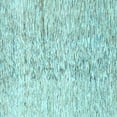 thumbnail image 1 of Ahgly Company Indoor Square Solid Light Blue Modern Area Rugs, 4' Square, 1 of 4