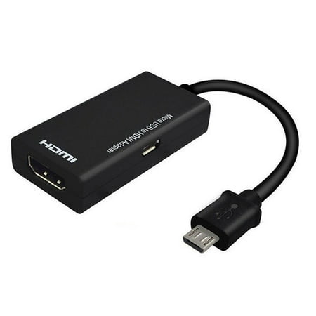 MHL to HDMI HDTV Converter, USB to HDMI Adapter, HDMI Phone Adapter, MHL to HDTV Cable for Android Smartphone and (Best Tv App For Android Phone)