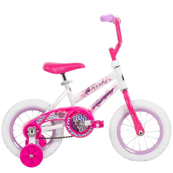 Huffy 12" Sea Star Kids' Bike, Fits Riders 37" - 42", Pink, Youth, Girls