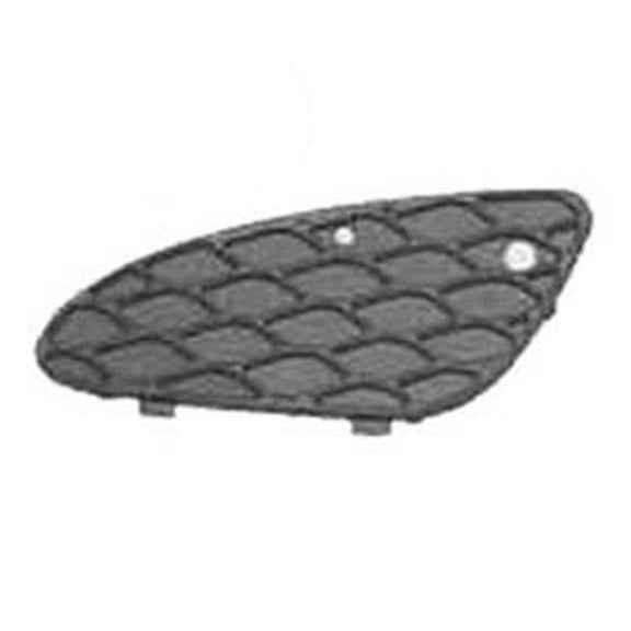 KAI New Standard Replacement Front Passenger Side Outside Bumper Cover Grille, Fits 2003-2005 Mercedes E320