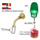 thumbnail image 2 of Adaptador recargable de válvula de cilindro de gas plano para regiones de Europa del Este Likrtyny Para estrenar, 2 of 9