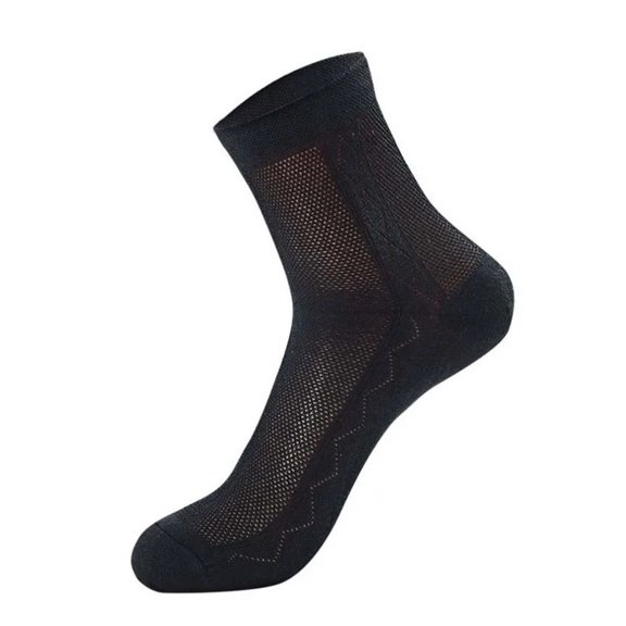 CHUNYAN 6 Pairs Lot High Quality Autumn Summer 100 Cotton Mesh Socks for Men Thin Black White Gray Mens Dress Breathable Casual