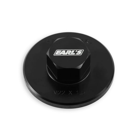 Earls HEMI0001ERL Earls Oil Filter Block-Off - Fits M22 x 1.5 Filters